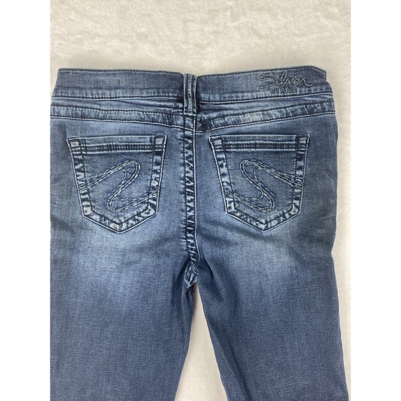 Silver Womens Jeans Blue Pixie Super Skinny 29x31 (27x28‎ Measured) - Picture 14 of 16